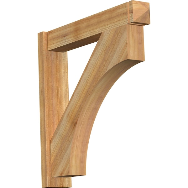 Ekena Millwork Westlake Arts & Crafts Rough Sawn Outlooker, Western Red Cedar, 6"W x 32"D x 32"H OUT06X32X32WTL03RWR - main